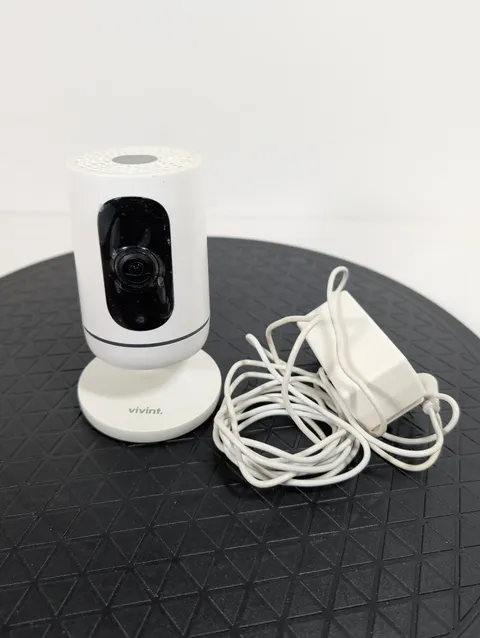 Vivint Indoor Ping Security Camera V-CAM1 w/ Power Adapter White