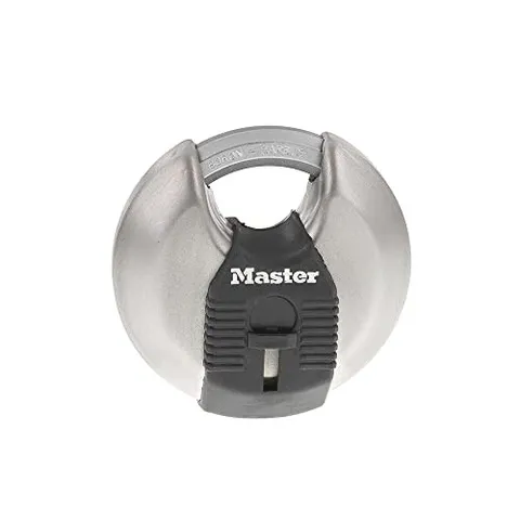 MASTERLOCK M40XKADCCSEN 70mm Disc Padlock, 2-3/4" Keyed Alike 1-Pack