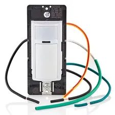 Decora In-Wall Motion Sensor Light Switch, Motion Activated, Auto-On/Auto-Off, 5
