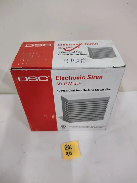 *LOT OF 2* DSC Electronic Siren SD 15W-ULF