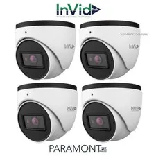 4 InVid PAR-ALLTXIRA28 2 Megapixel Outdoor Turret Camera 2.8mm