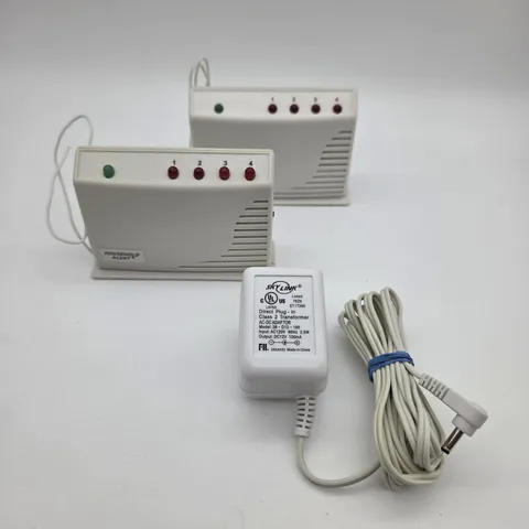 SKYLINK Household Alert GM-318R Wireless Base Receiver Set of 2 and 1 Power Cord