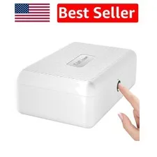 Advanced Biometric Fingerprint Case - Portable Safe for Cash, Valuables & More