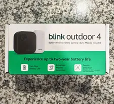 Blink Outdoor 4 Battery 1080p Wi-Fi Security Camera 1-Cam Sync Module