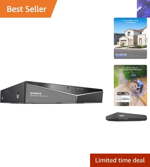 1080P 16 Channel Security DVR - H.264+ Hybrid Video Recorder with Remote Access