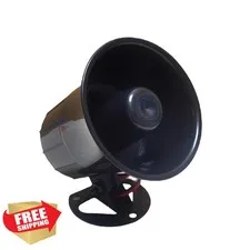 Tokatuker Wired Alarm Siren Horn 15W
