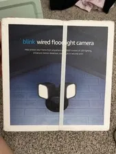 Blink Wired Floodlight Camera - Black
