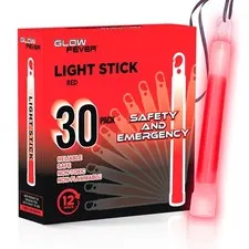 Glow Fever Emergency Safety Military Grade 6'' Lightsticks, Light Up Ultra Br...