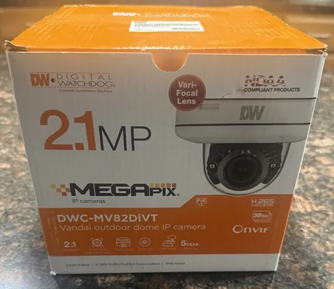 Digital Watchdog IP Camera DWC-MV82DiVT Vandal Outdoor Dome IP Camera
