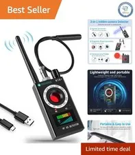 Comprehensive Hidden Camera Finder & Bug Detector - Ideal for Travel & Office