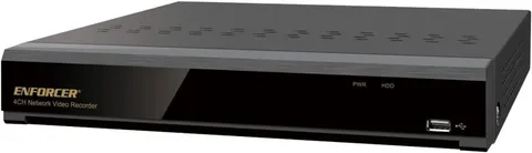 Seco-Larm DRN-104-2TB Enforcer 4-Channel 4K Network Video Recorder with 2TB HDD