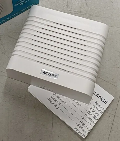 PI-IDSP Indoor Speaker 15W 8 Ohm for Alarm/Security System (Used)