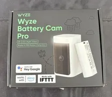 Wyze Battery Cam Pro 2k HDR Wireless Outdoor/Indoor Security Camera