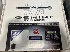 Napco Gemini P1664 Security System Kit with  Talking Keypad
