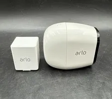 Netgear Arlo Pro 1080p HD Security Camera White VMC4030 w/ Battery