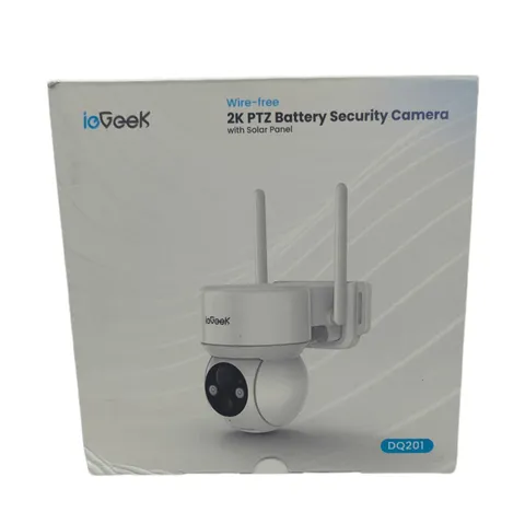 IOGEEK Wire-Free 2k PTZ Battery Security Camera 2K HD