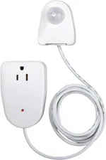 Westek MLC12BC-4 Indoor Plug-In Corded Motion Activated Light Control, Single, W