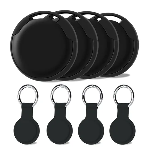 Air Tracker Tags-4Pack, Smart Bluetooth Tracker Tag, Works with Apple Find My...