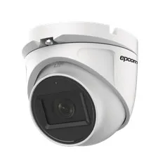 Epcom E8-TURBO-G2/A 2MP TurboHD Dome Camera 2.8mm 106° IP66 Coax Audio