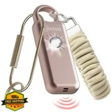 WETEN Personal Safety Alarm Metallic Rose