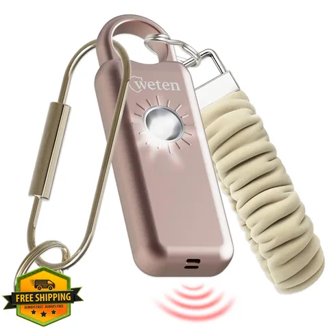 WETEN Personal Safety Alarm Metallic Rose
