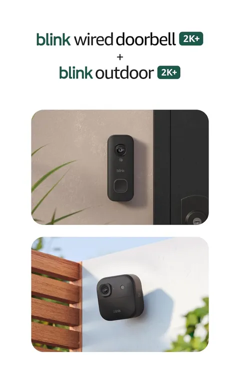 Wired Doorbell 2K+ (All-New) and Outdoor 2K+ (Newest Model) — 2K Video, Enhanced