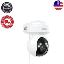 Waterproof 4K Security Camera with 355° Pan and 50° Tilt Functionality