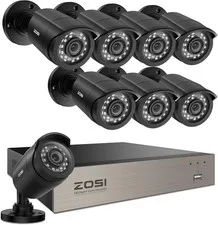 3K Lite 8CH Home Security Camera System Outdoor Indoor,Ai Human/Vehicle Detectio