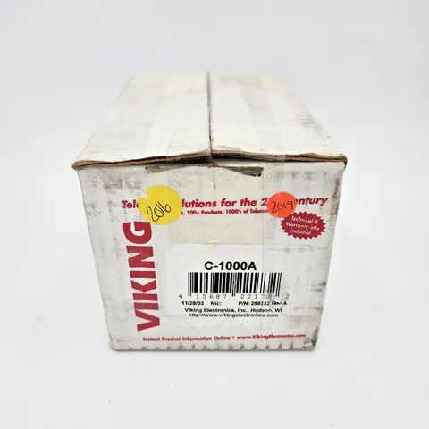Viking C-1000A Door Entry Paging Controller with PS-1 Power Supply New Open Box