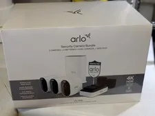 Arlo Ultra 3rd gen - 3 cameras, 4 batteries, dual charger security system