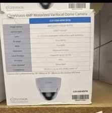 ClareVision CLR-V200-4DVFW 4MP IP Dome Camera White Varifocal WDR Motion