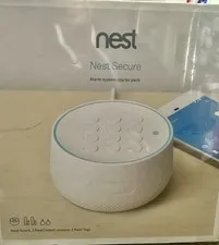 Google Nest Secure Alarm System Starter Pack NEW SEALED With Detect Sensors Tags