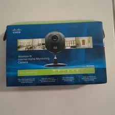 Cisco WVC80N Wireless-N Internet Home Monitoring Camera Open Box Linksys N150