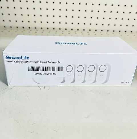 Govee Life Water Leak Detector 1s w/ Smart Gateway 1s H5059+H5044 1 +5Pack