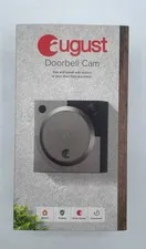 August Doorbell Cam Silver (AUG-AB01-M01-S01) - Used