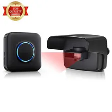 Wireless Driveway Alarm with 58 Chimes,Drive Way Alarm Motion Sensor with Loud 5