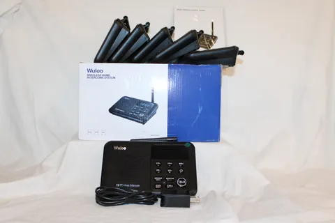 NEW Wuloo WL-888 Wireless Home Intercom System 6-Pack - 1 Mile Range, 22 Channel