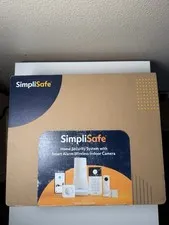 SEALED - SimpliSafe 8 Piece Wireless Home Security With Cameras