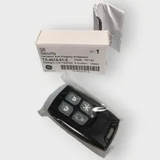 Interlogix TX-4014-01-2 DesignLine 4-Button Keyfob, Black NEW FREE SHIPPING