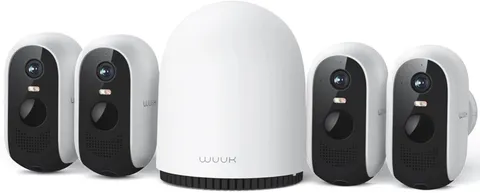 WUUK Y0410 B0210 4N1 Wireless 2K Camera Pro Kit | White