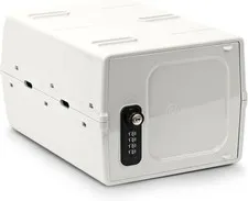 Dual Combination & Keyed Lockbox Lockable Box Everyday Use Multi-Purpose lock