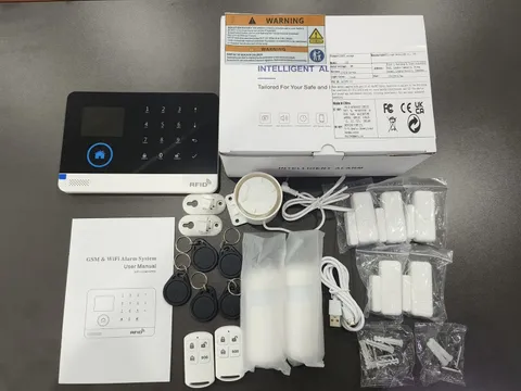 2G WiFi Wireless Home Alarm System TY APP 2.4-inch TFT Color Screen WIHE