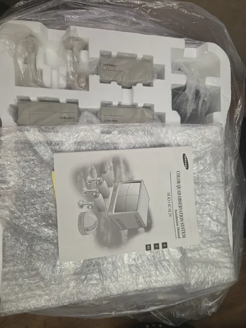 New Open Box Samsung SOD14C Security Camera Replacement Lot - 3 Box, 1 Dome Read