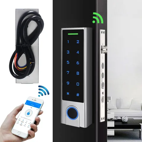 Touch Control Waterproof IP66 With Doorbell Fingerprint Access Control SystemmE