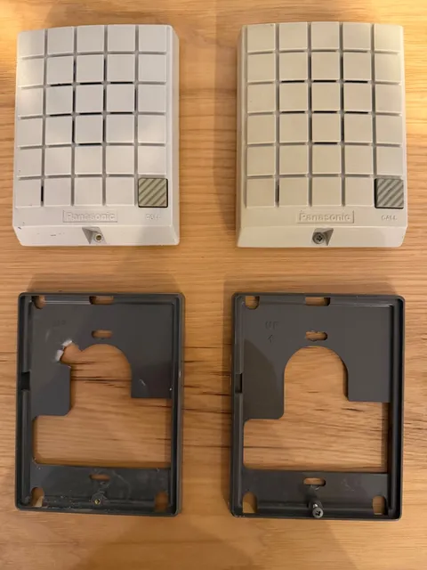 Qty 1 Panasonic KX-T30865 Easa-Phone Doorphone Wired Intercom + Mounting Bracket