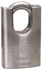 60mm Hardened Steel Lock With Closed Bow - K18060XD