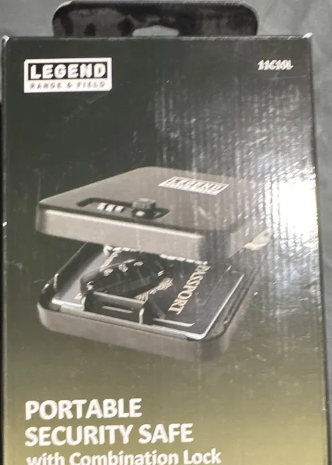 Legend Range & Field Portable Security Safe Combination Lock Steel Black 11C10L