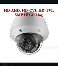 i3 International AM73 Security Camera W/2.7-13.5mm Motorized Lens HD Analog 5MP