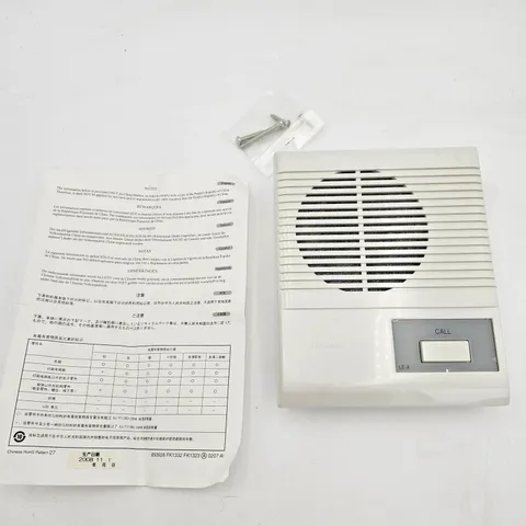 Aiphone LE-A Surface Mount Sub Station Intercom Open Box in LEF-3 Box