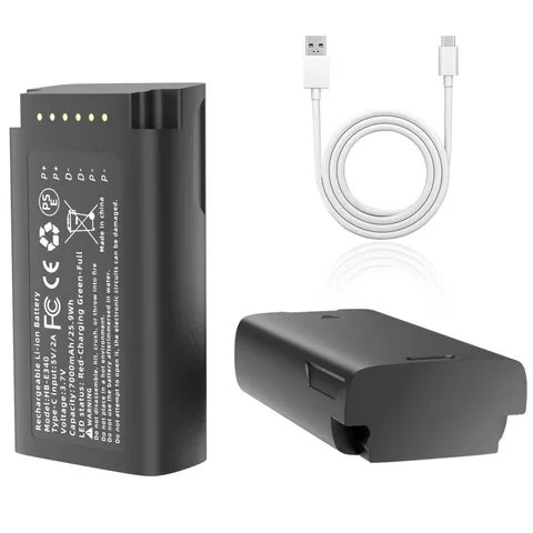 2 Pack Battery Replacement for eufy Security Video Doorbell E340 Rechargeable...